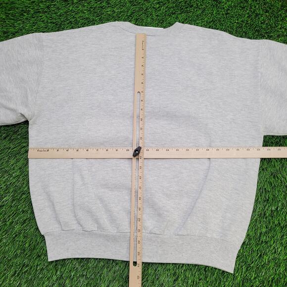 Vintage 1994 Funny Deer Hunting Sweatshirt Women XL 23x24 USA - Picture 6 of 16